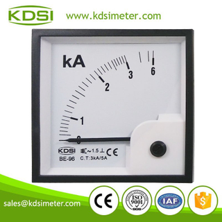 Factory direct sales BE-96 AC3kA/5A analog panel industrial ampere meter
