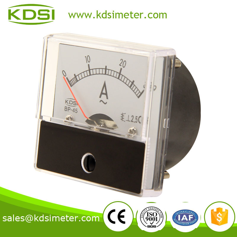 Easy operation BP-45 Analog Current Panel Meter AC 30A AMP Ammeter
