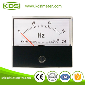 Hot Selling Good Quality BP-670 DC10V 75Hz voltage electrical frequency meter