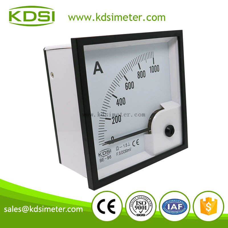 China Supplier BE-96 DC60mV 1000A ammeter with output