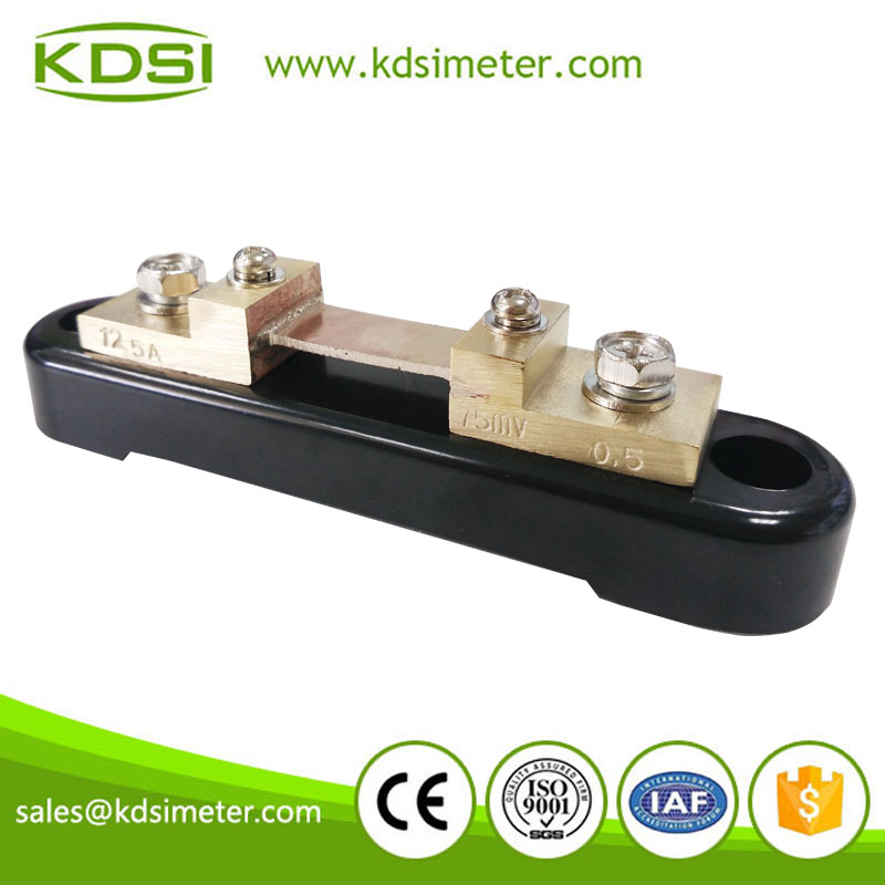 20 Years Manufacturing Experience BE-75mV 125A dc current shunt resistor for amp panel meter