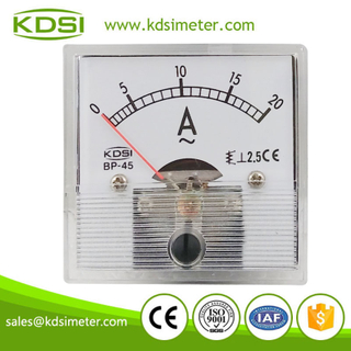 CE certificate BP-45 AC20A transparent cover panel ac analog ammeter
