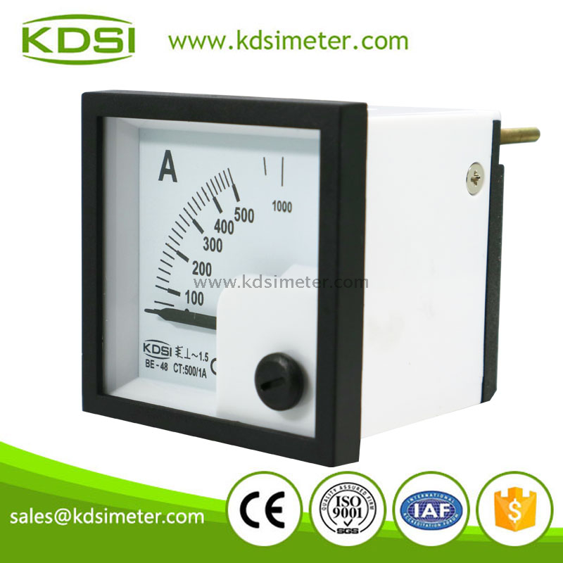 KDSI mini type BE48 AC500/1A ac analog panel ammeter Buy ammeter