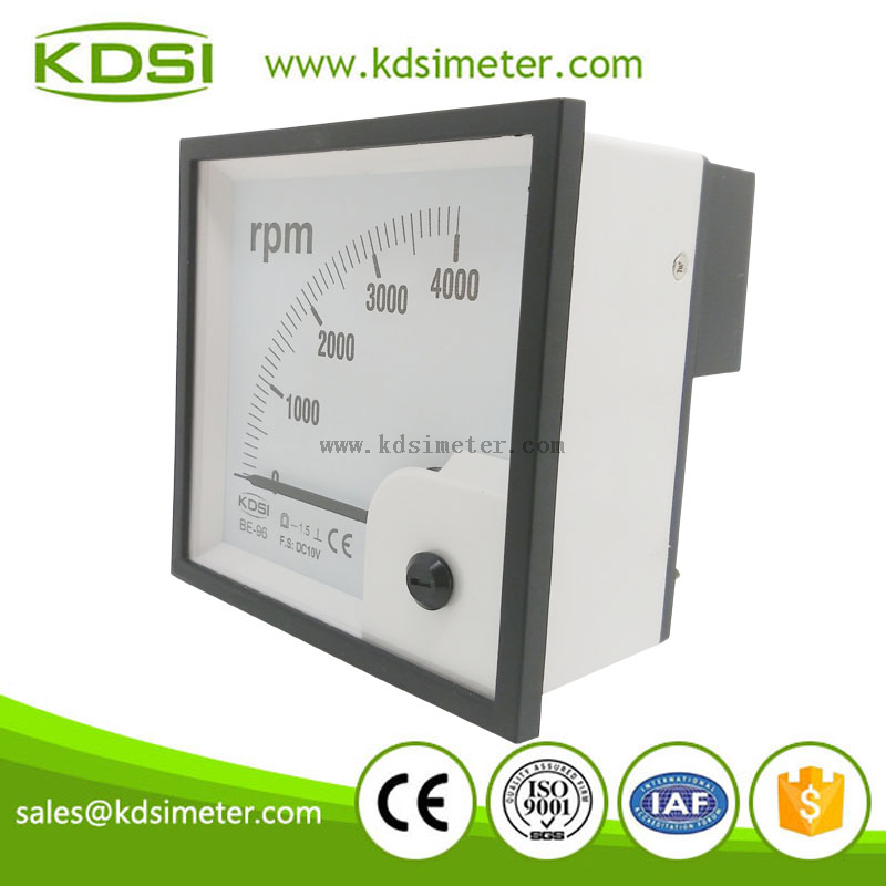 Industrial universal BE-96 DC10V 4000rpm dial tachometer