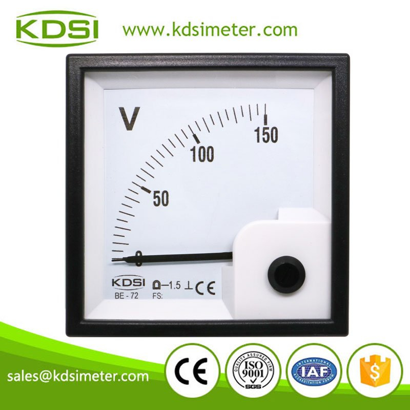 New Hot Sale Smart KDSI BE-72 DC150V electronic analog voltmeter