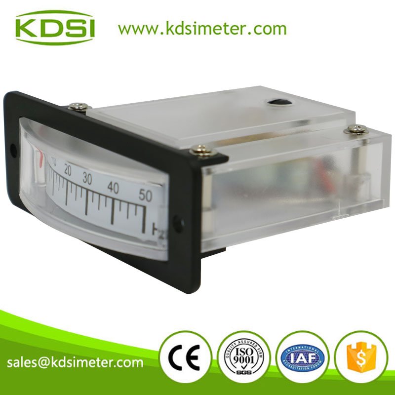 Thin edgewise BP-15 DC4-20mA 50Hz Frequency Meter analog Panel Meter Hz Meter with current output