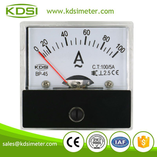 Hot Selling Good Quality BP-45 AC100/5A analog ac panel amp meters