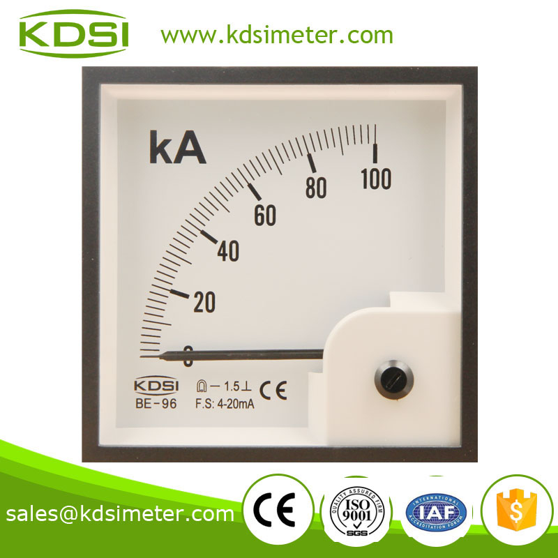 BE-96 DC Ammeter DC4-20mA 100KA can be customize galvanometer