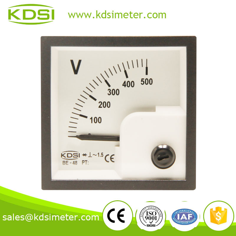 BE-48 AC Voltmeter with rectifier AC500V analog voltage meter
