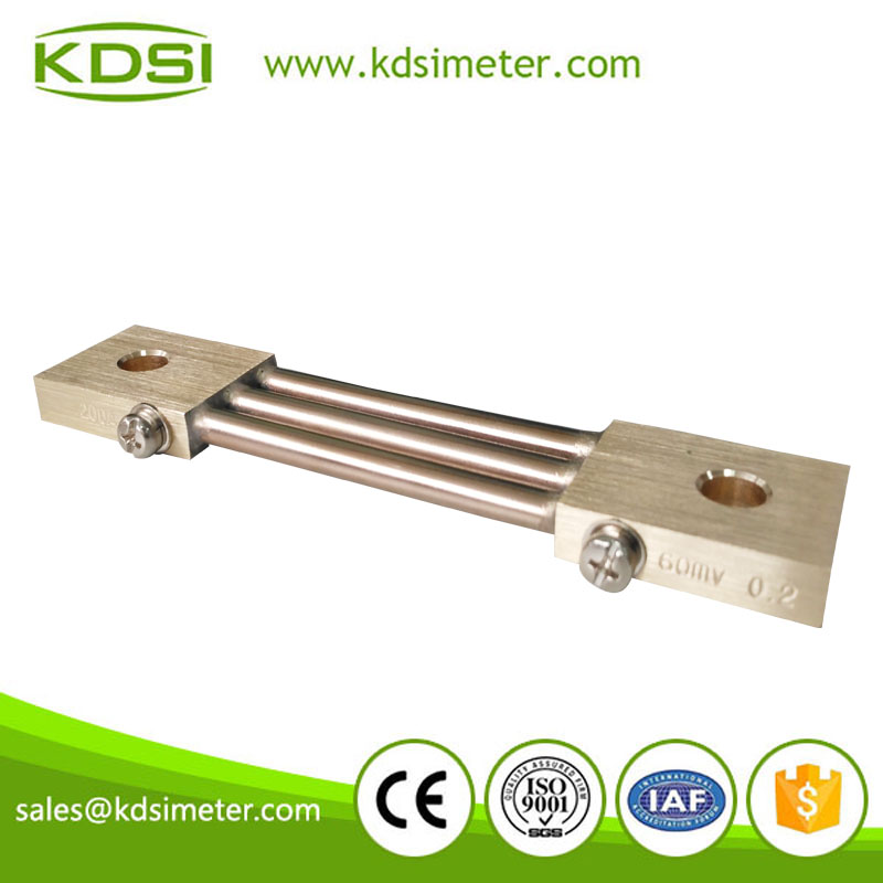 High quality Shunt BE- 60MV 200A CL0.2 current shunt resistor