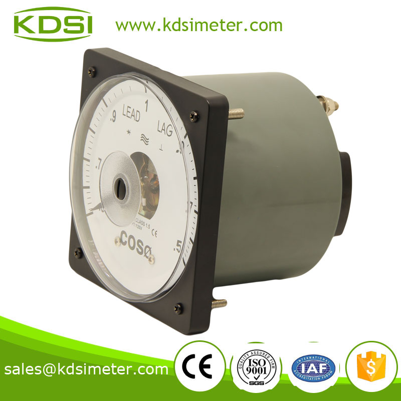 Automotive LS-110 5A 120V 0.5lead-1.0-0.5lag Cos power factor meter