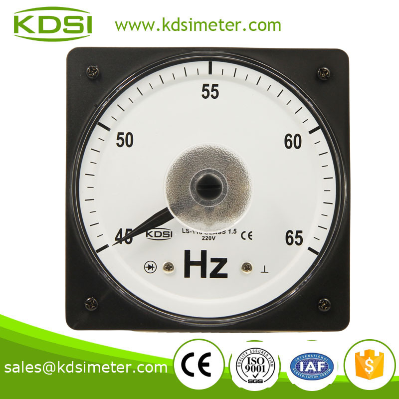 LS-110 Frequency meter 45-65HZ wide angle Frequency meter