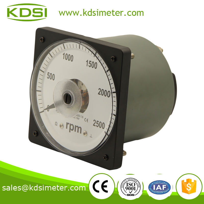 LS-110 RPM meter DC10V 2500RPM wide angle car electronic speedometer