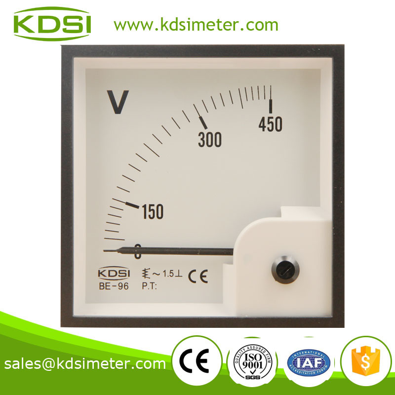 BE-96 96*96 AC Voltmeter AC450V analog voltmeter price