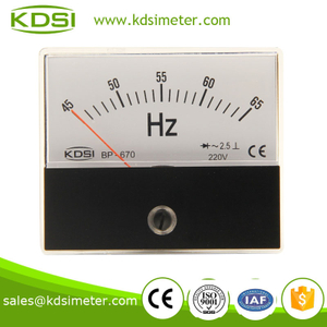 BP-670 Frequency meter 220V 45-65HZ factory direct sales panel meter,HZ meter