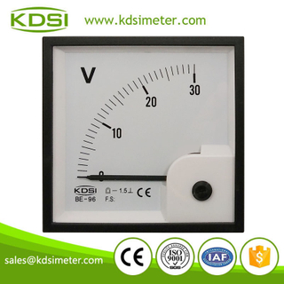 Instant flexible BE-96 96 * 96 DC30V dc voltmeter gauge