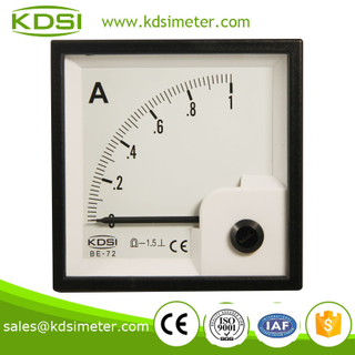 20 years Professional Manufacturer BE-72 DC Ammeter DC1A panel ammeter