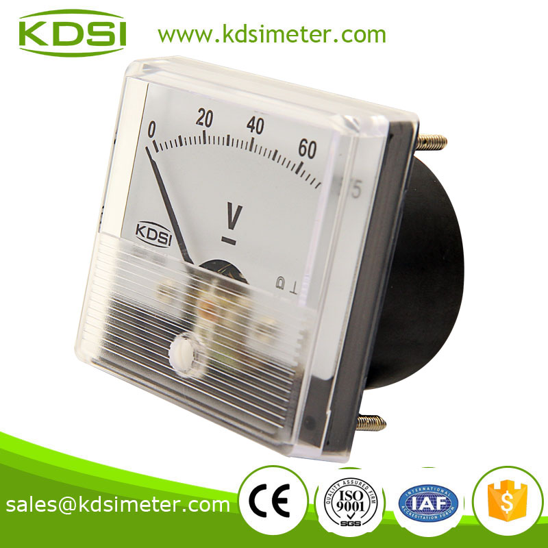 Special Meter for welding Machine BP-60N 60*60 DC75V panel analog dc voltmeter