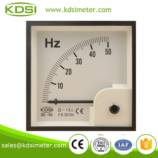 High quality BE-96 96 * 96 0-50HZ DC10V voltage frequency meter