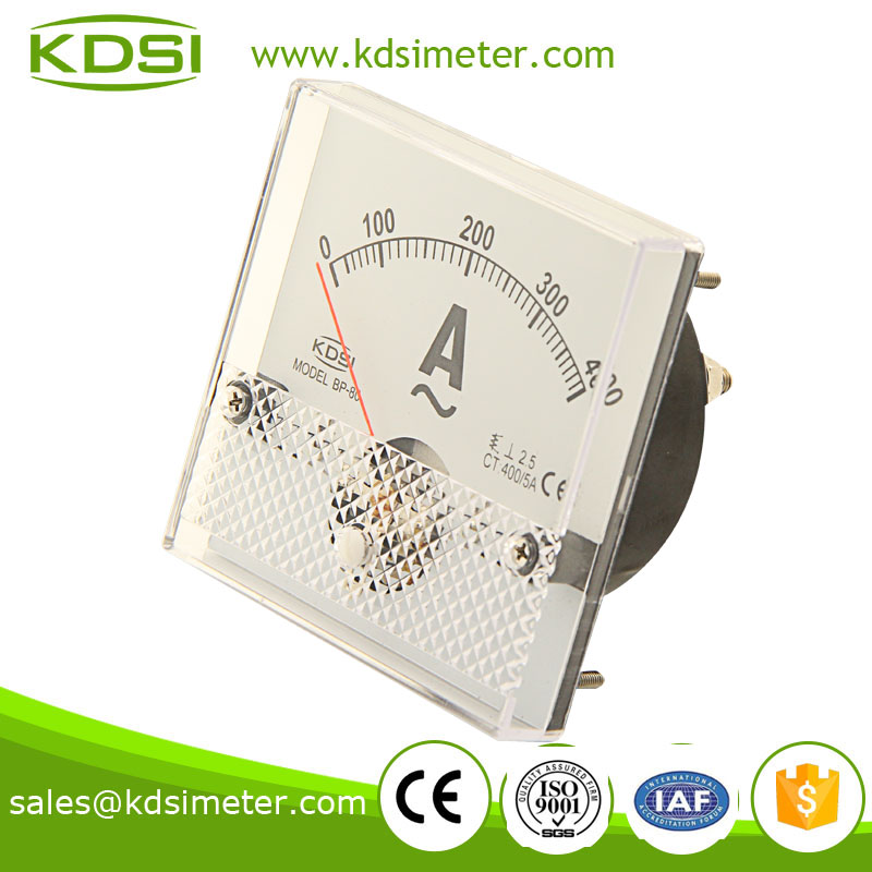 KDSI electronic apparatus BP-80 80*80 AC400/5A panel mount ammeter