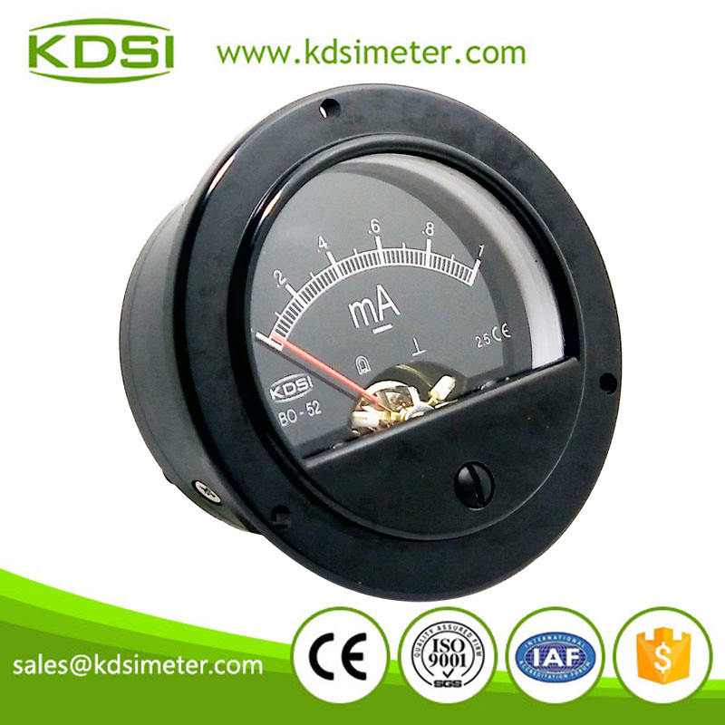 CE certificate BO-52 DC1mA with DC12V Blue backlighting meter