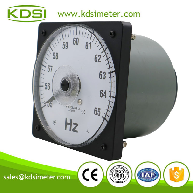 20 Years Manufacturing Experience LS-110 55-65HZ 220V analog panel electrical resonance frequency meter