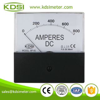 Safe to operate BP-80 DC50mV 800A analog amp panel dc welding generator ammeter