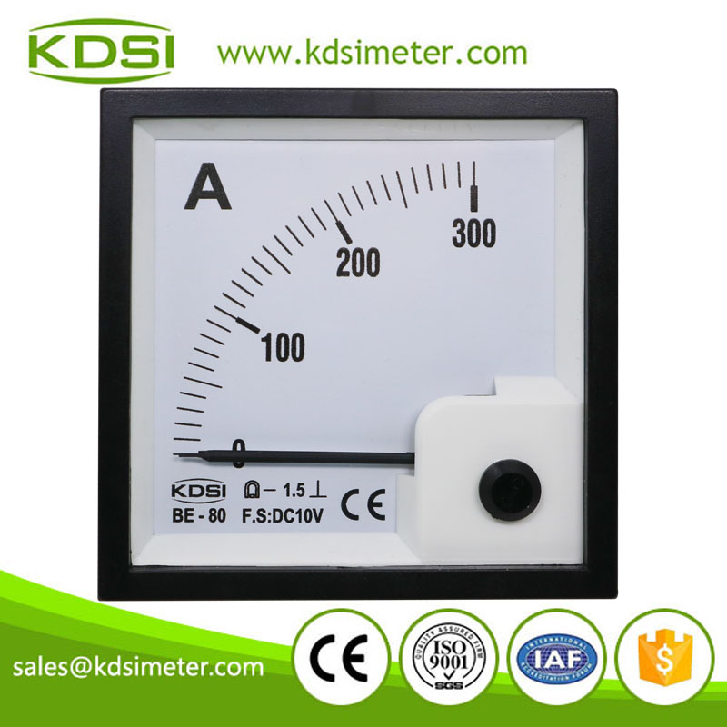 Instant flexible BE-80 DC10V 300A voltage dc analog amp current panel meter