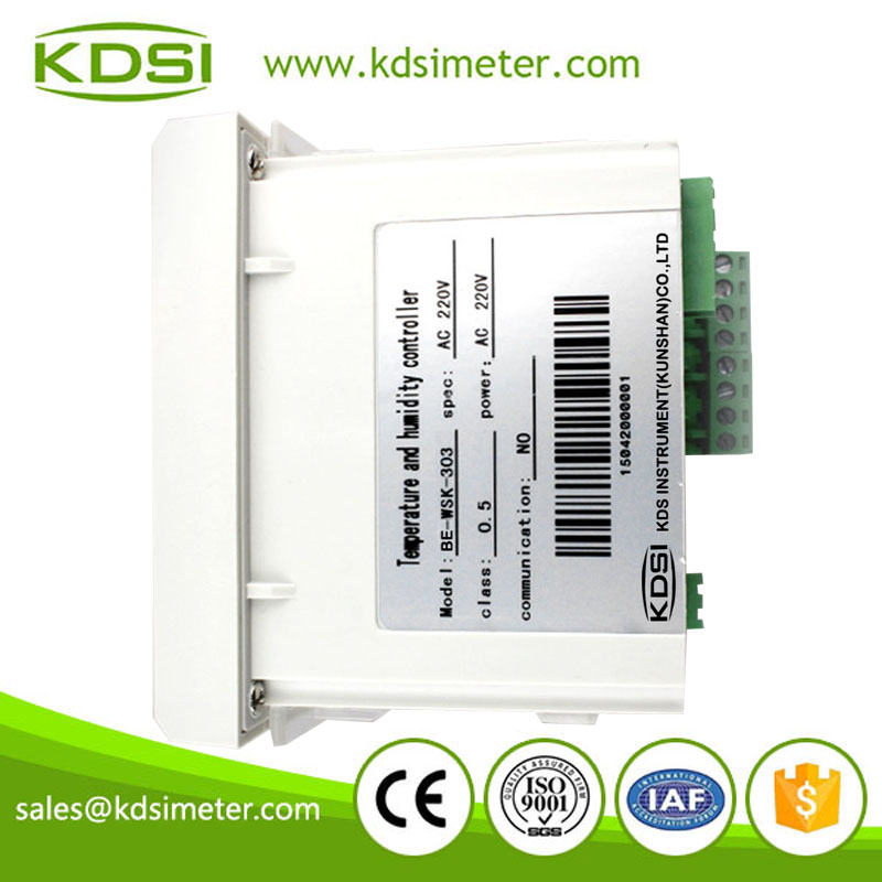 Square type BE-WSK-303 -40-100C 0-100RH digital temperature and humidity controller