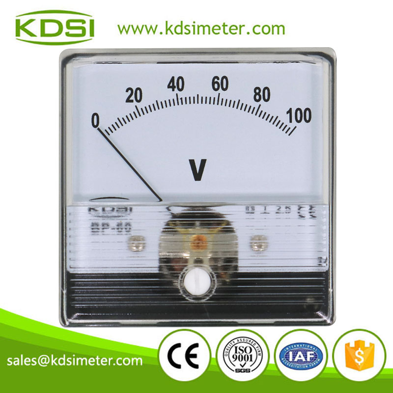 CE Approved BP-60N DC100V panel analog voltage meter for welding machine