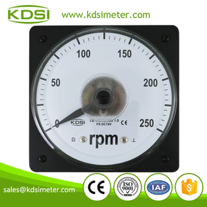 CE certificate LS-110 DC10V 250rpm analog panel rpm rotational speed meter