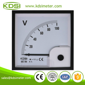 Factory direct sales BE-96 AC100V rectifier analog ac voltage electric panel meter