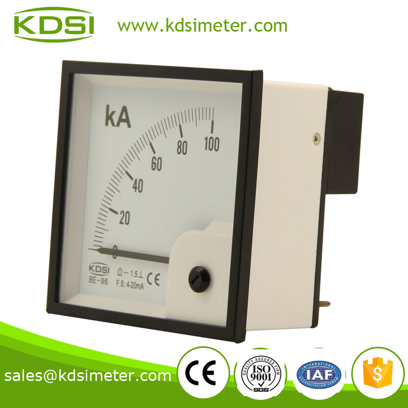 BE-96 DC Ammeter DC4-20mA 100KA can be customize galvanometer