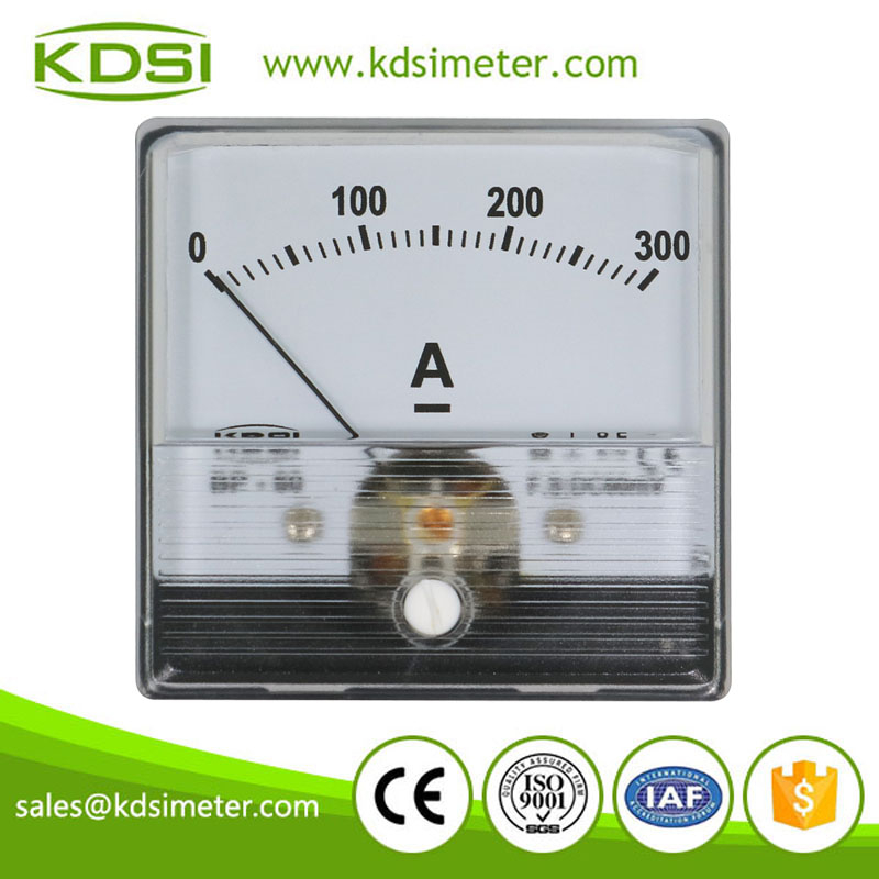 Instant flexible BP-60N DC60mV 300A panel analog ampere meter for welding machine