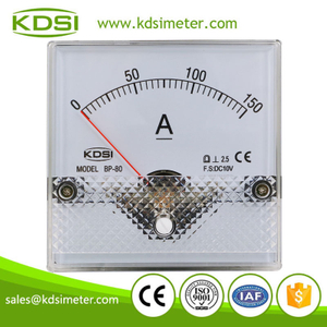 Hot Selling Good Quality BP-80 DC10V 150A analog panel ammeter with output