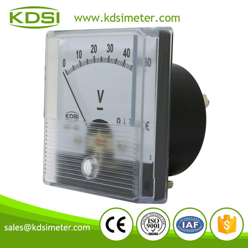 KDSI electronic apparatus BP-60N DC50V analog panel dc super-mini voltmeter