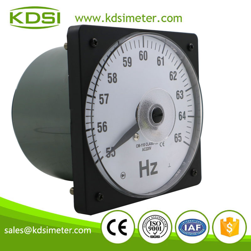 20 Years Manufacturing Experience LS-110 55-65HZ 220V analog panel electrical resonance frequency meter