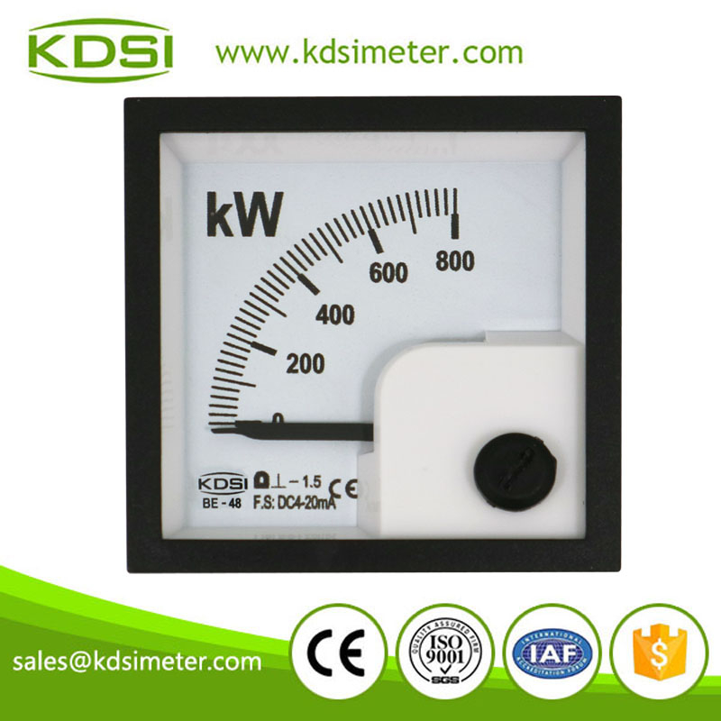 Hot Selling Good Quality BE-48 DC4-20mA 800kW analog dc panel amperemeter