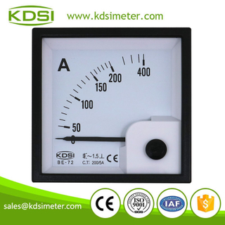 Taiwan technology BE-72 AC200/5A analog ac 72x72 panel meter ac amp panel meter