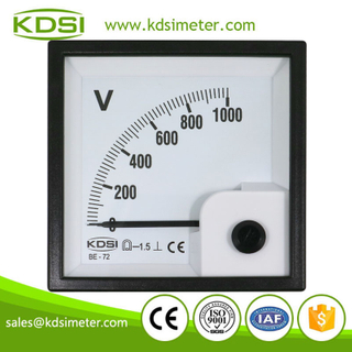 Original manufacturer high Quality BE-72 DC1000V direct analog high voltage panel meter