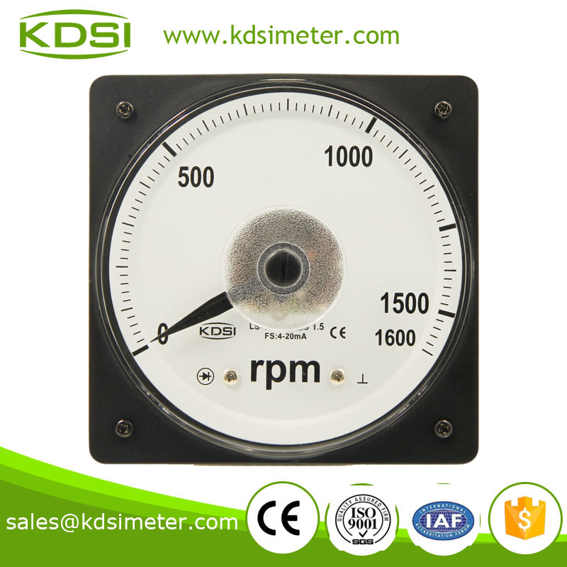 LS-110 RPM meter DC4-20mA 1600RPM wide angle tachometer rpm meter