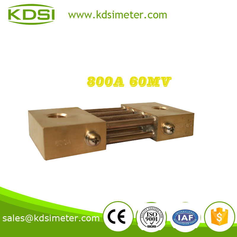 Factory direct sales shunt 60MV 800A energy meter shunt
