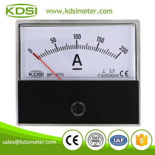 Hot Selling Good Quality BP-670 DC60mV 200A dc panel ampere controller