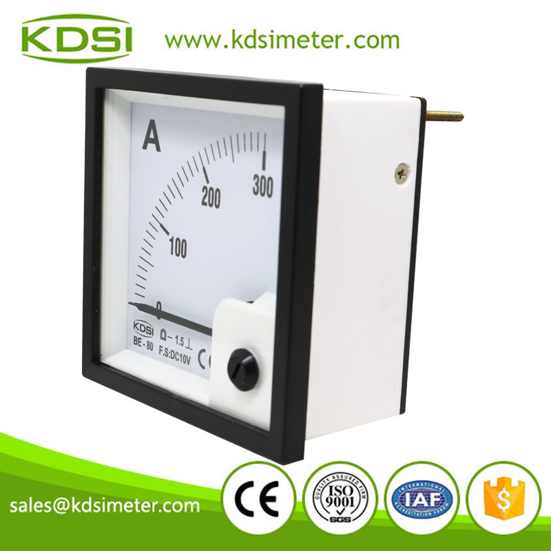 Instant flexible BE-80 DC10V 300A voltage dc analog amp current panel meter