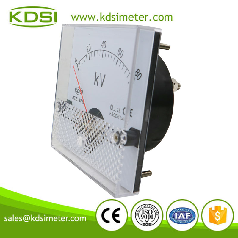Original manufacturer high Quality BP-80 BP-80 DC711uA 80kV dc amp panel mount voltmeter