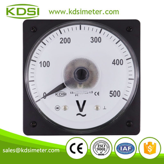 Industrial universal LS-110 AC500V panel analog voltmeter ac 0-500v
