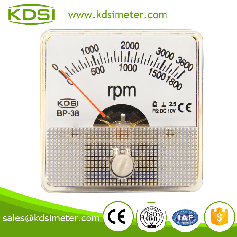 BP-38 RPM meter DC10V 3600RPM