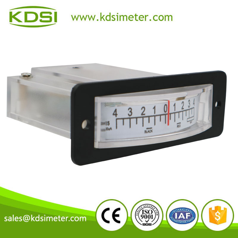 Hot Selling Good Quality BP-15 DC+-100uA+-4 analog mini thin edgewise panel meter