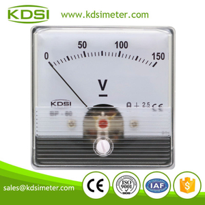Safe to operate BP-60N DC150V analog dc panel voltage meter