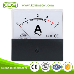 Easy operation BP-80 AC3A 3times overload analog ac panel ammeter with output